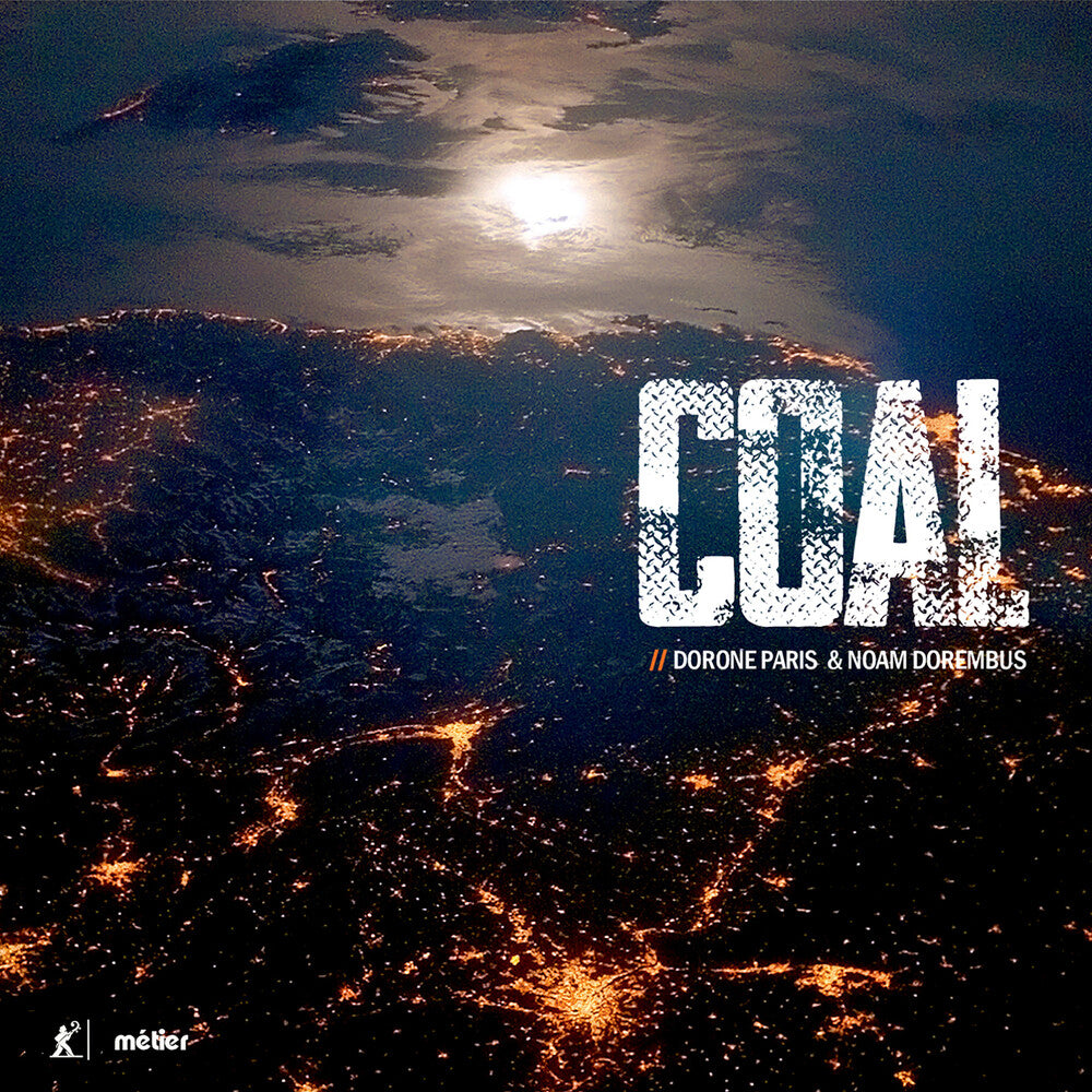 the album cover for Paris / Dorembus / Kedar - Coal
