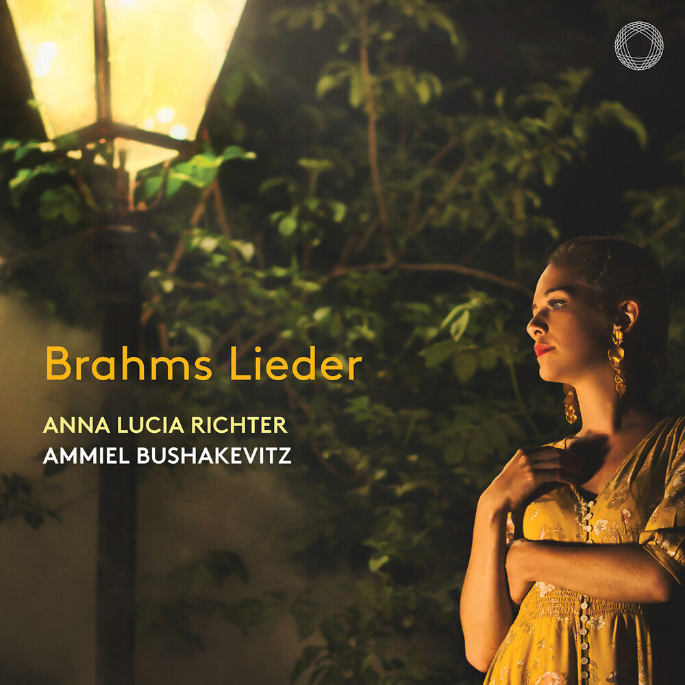 the album cover for Brahms / Richter / Bushakevitz - Lieder