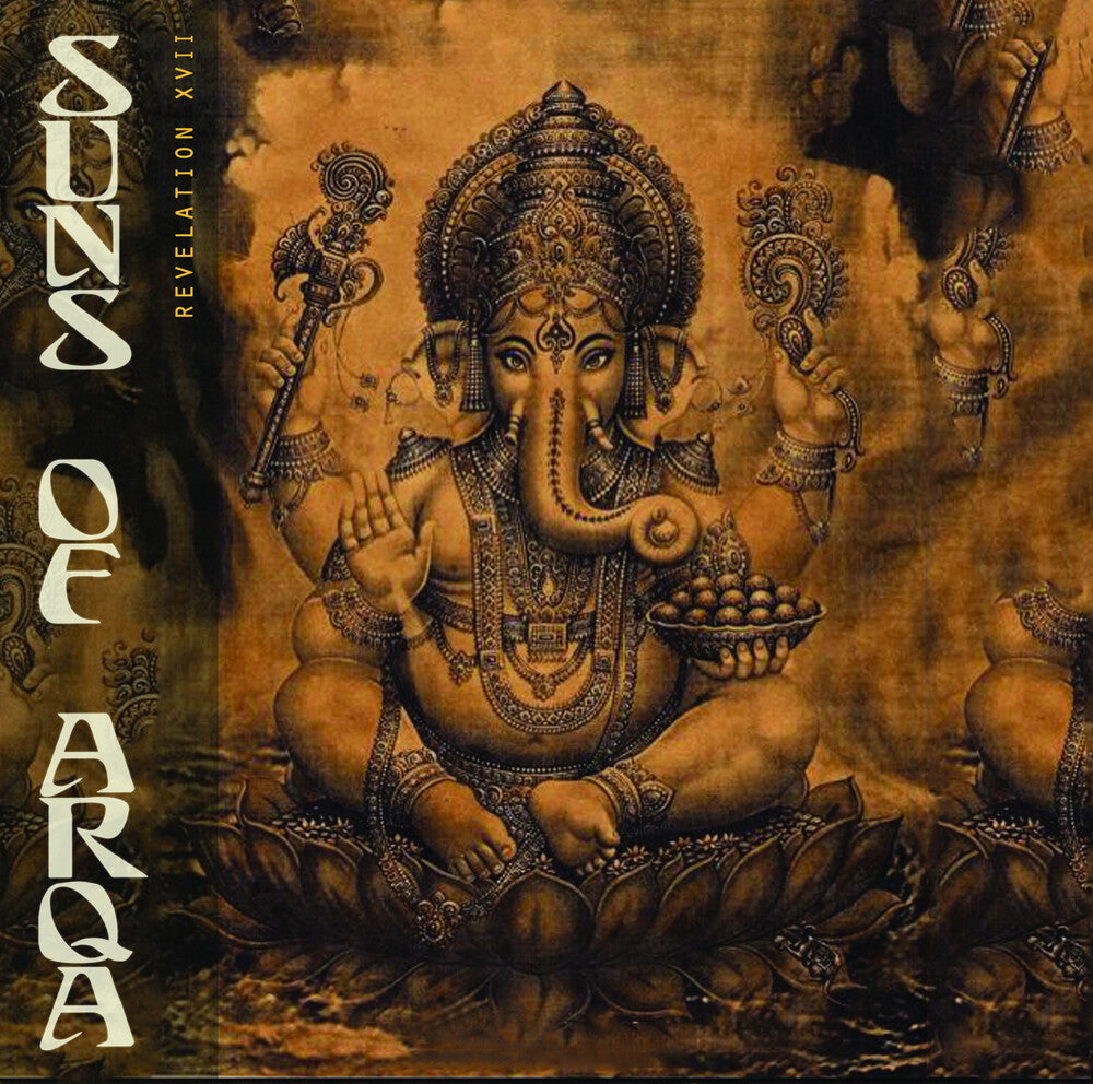 the album cover for Suns of Arqua - Revelation XVII
