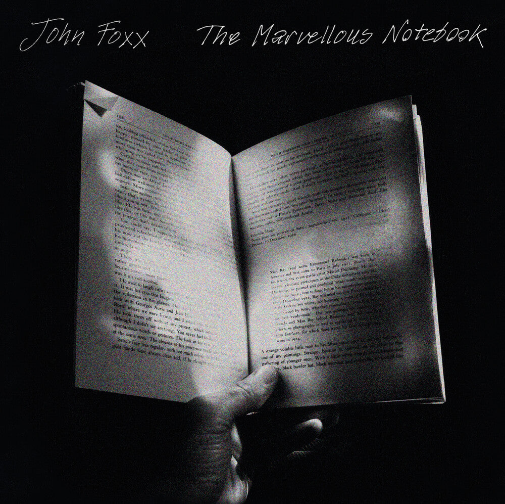 the album cover for John Foxx - Marvellous Notebook (Can)