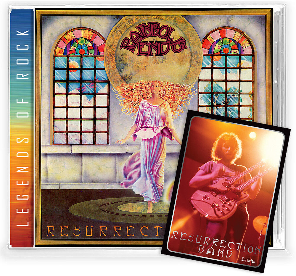 the album cover for Rez Band - Rainbow's End