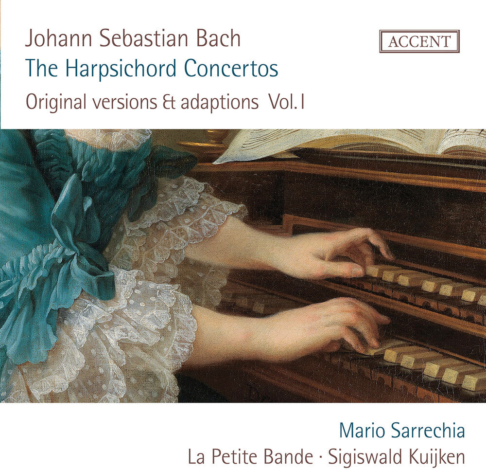the album cover for J Bach .S. / Sarecchia / Kuijken - Cembaloconcerts 1