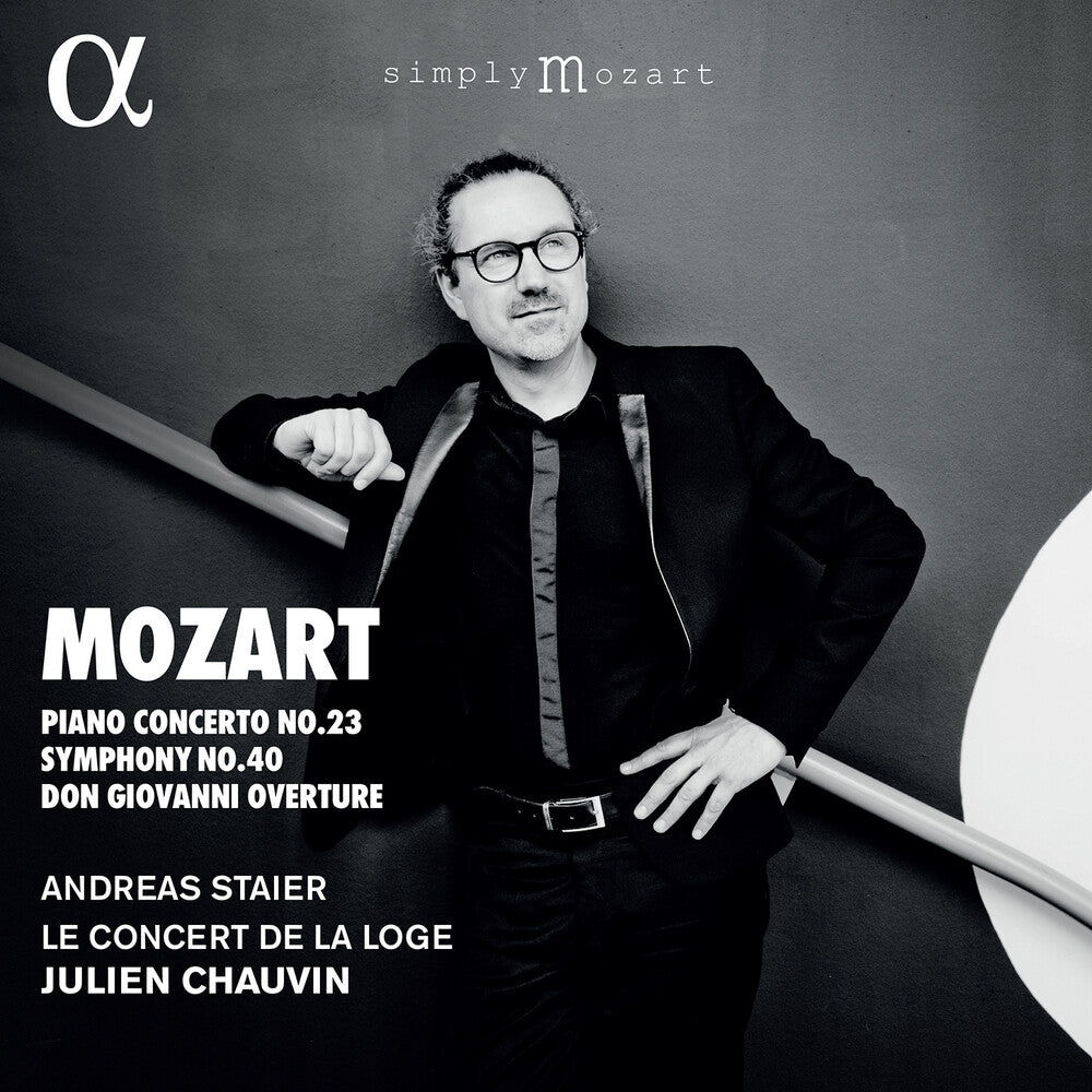 the album cover for Mozart / Chauvin / Staier - Piano Concerto 23