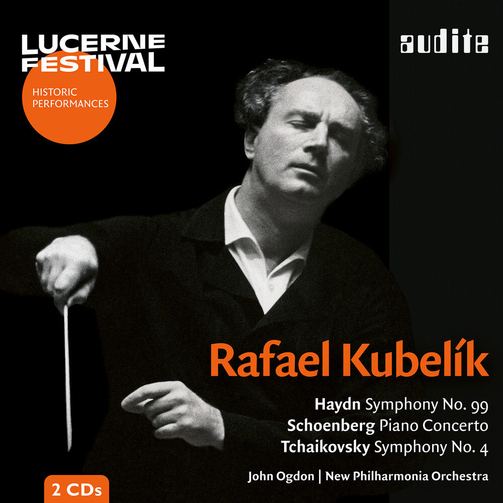 the album cover for Haydn / Ogdon / New Philharmonia Orch - Kubelik Conducts Haydn (2pk)