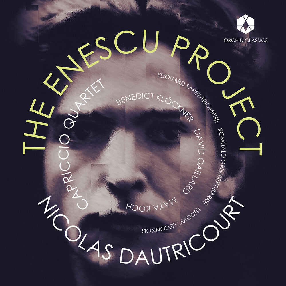 the album cover for Bartok / Dautricourt / Benedict - Enescu Project