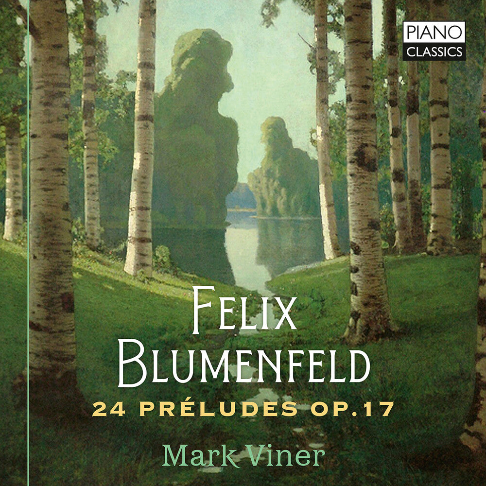 the album cover for Blumenfeld / Viner - 24 Preludes 17