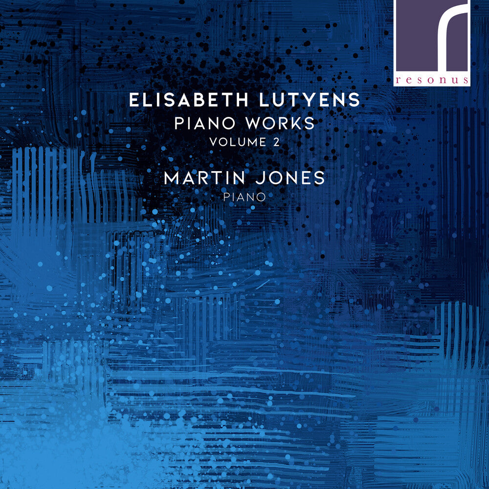 the album cover for Lutyens / Jones - Piano Works 2