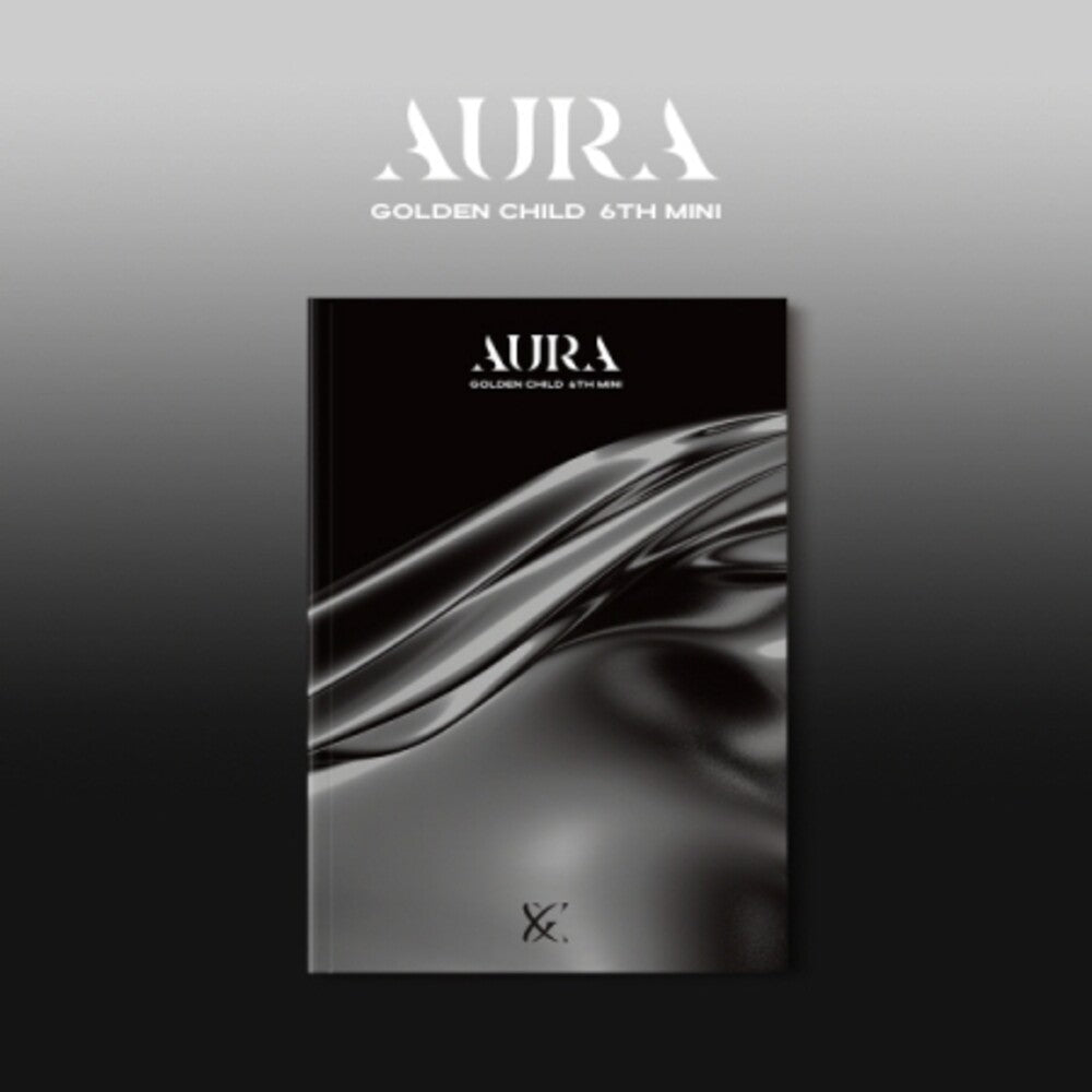 the album cover for Golden Child - Aura - Photobook Version - incl. 80pg Photobook, Photo Bookmark + Photo Card & Stand