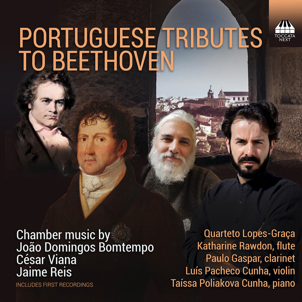 the album cover for Bomtempo / Lopes-Graca / Gas - Portuguese Tributes
