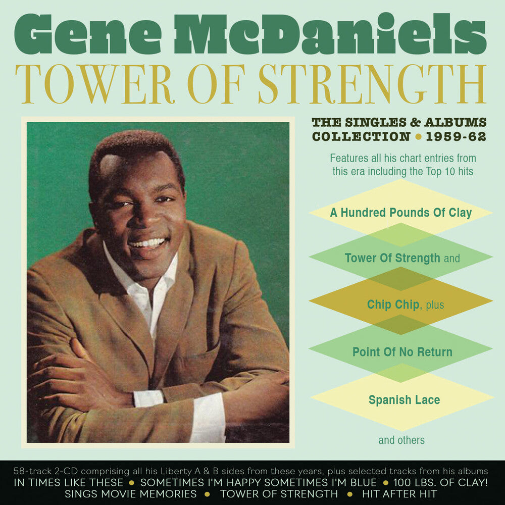the album cover for Gene Mcdaniels - Singles & Albums Collection 1959-62