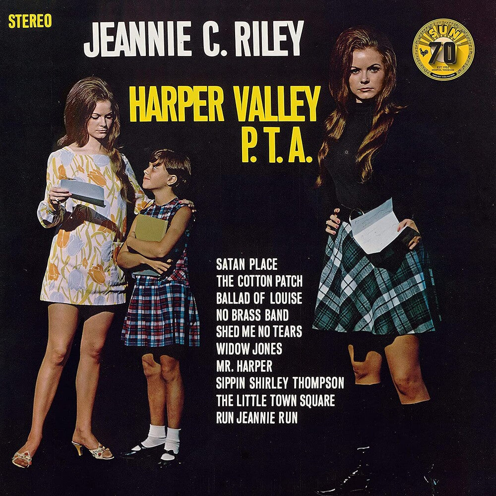 the album cover for Riley, Jeannie C - Harper Valley P.T.aA (Mono / Remastered 2022)