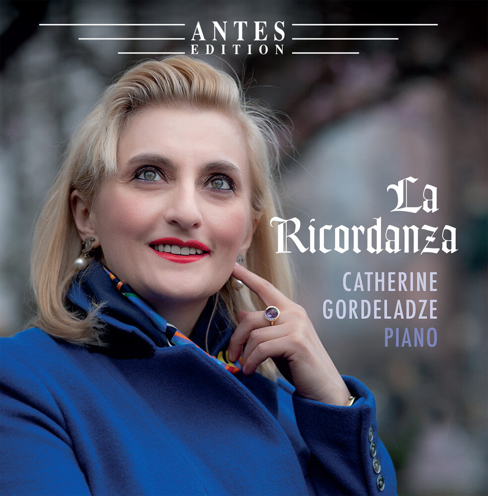 the album cover for Czerny / Gordeladze - La Ricordanza