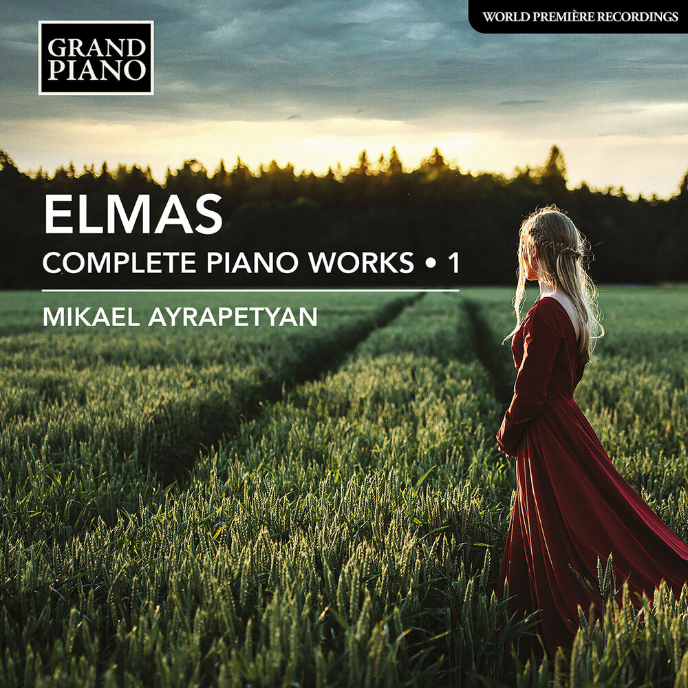 the album cover for Elmas / Ayrapetyan - Complete Piano Works 1