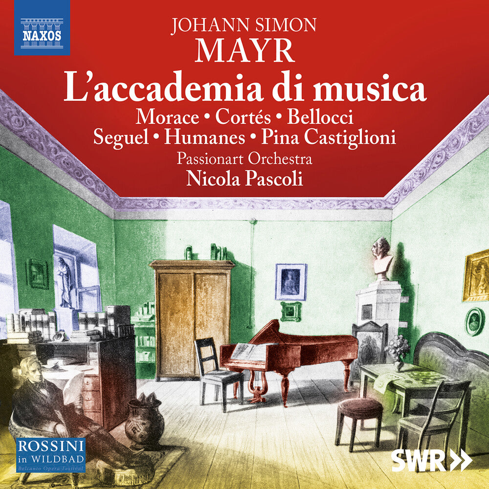 the album cover for Mayr / Morace / Andres - L'accademia Di Musica