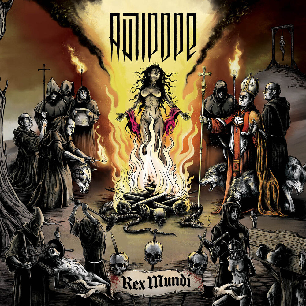 the album cover for Antipope - Rex Mundi