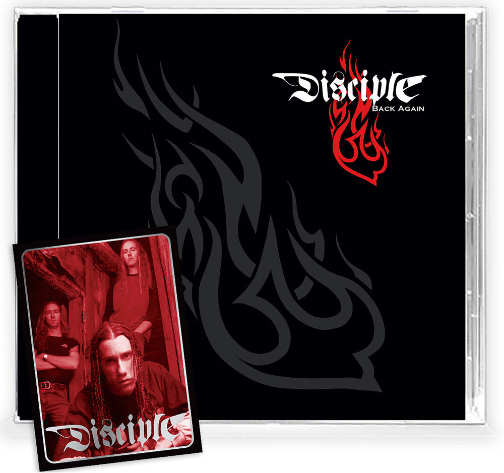 the album cover for Disicple - Back Again