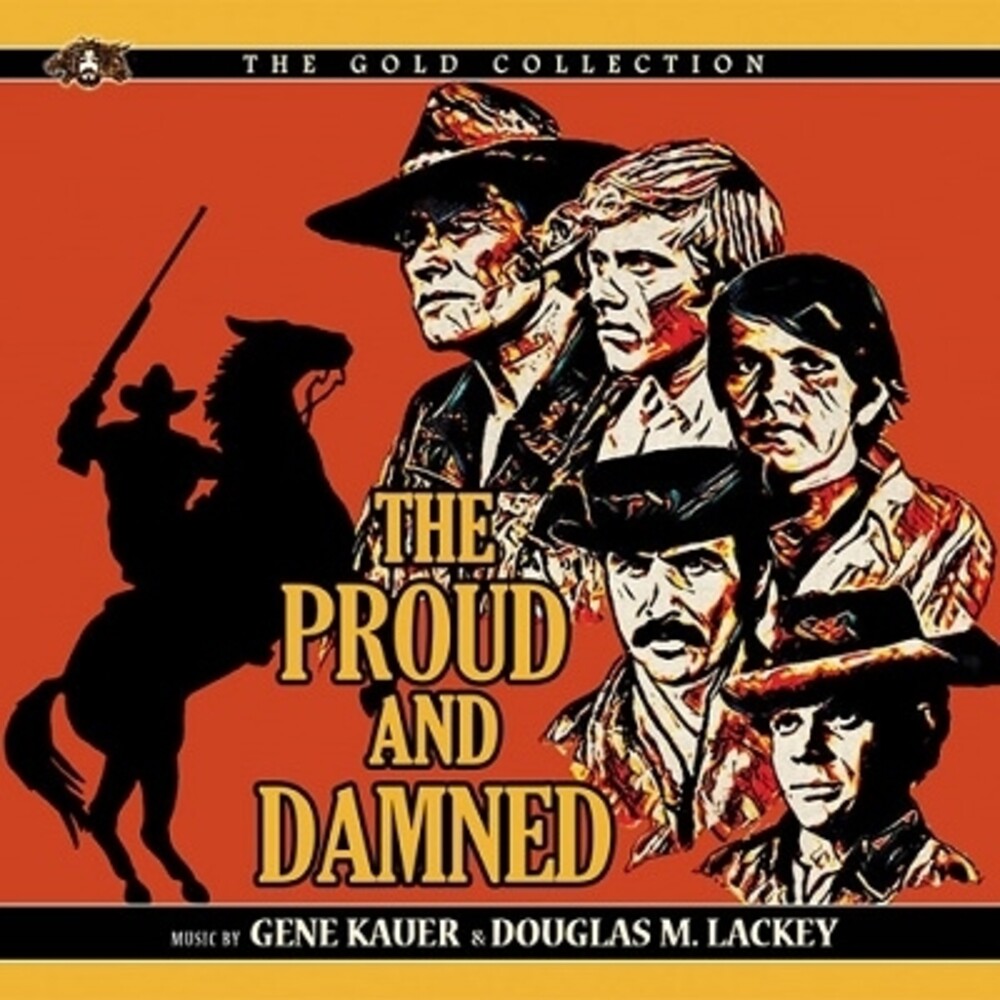 the album cover for Gene Kauer / Lackey,Douglas M (Ita) - Proud & Damned / O.S.T. (Ita)