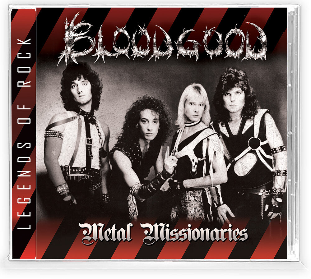 the album cover for Bloodgood - Metal Missionaries