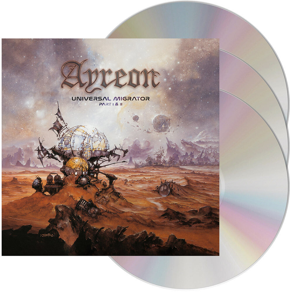 the album cover for Ayreon - Universal Migrator Part I & II
