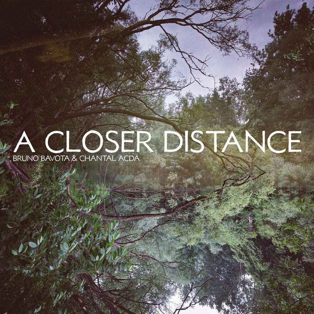 the album cover for Bruno Bavota - Closer Distance - Purple