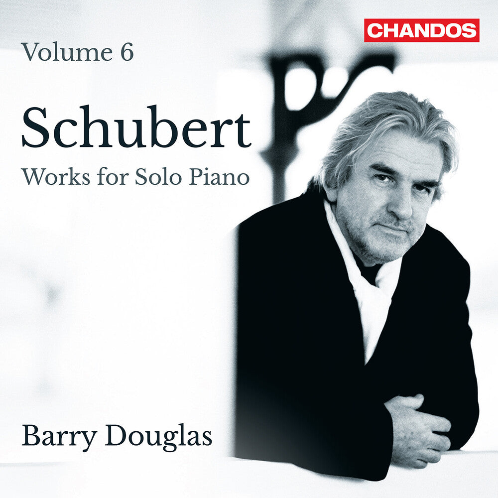 the album cover for Schubert / Barry Douglas - Works For Solo Piano Vol 6