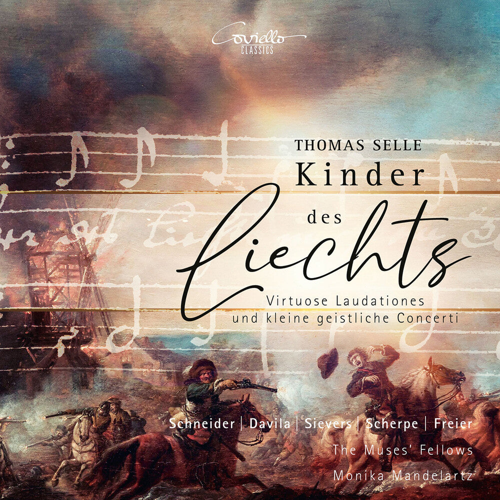 the album cover for Selle / Anne Schneider / Davila,Pia - Kinder Des Liechts - Virtuose Laudationes