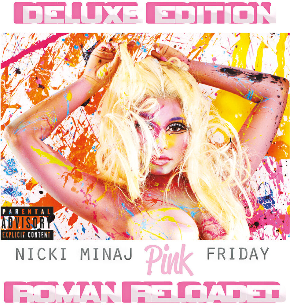 the album cover for Nicki Minaj - Pink Friday-Roman Reloaded -Deluxe Edition
