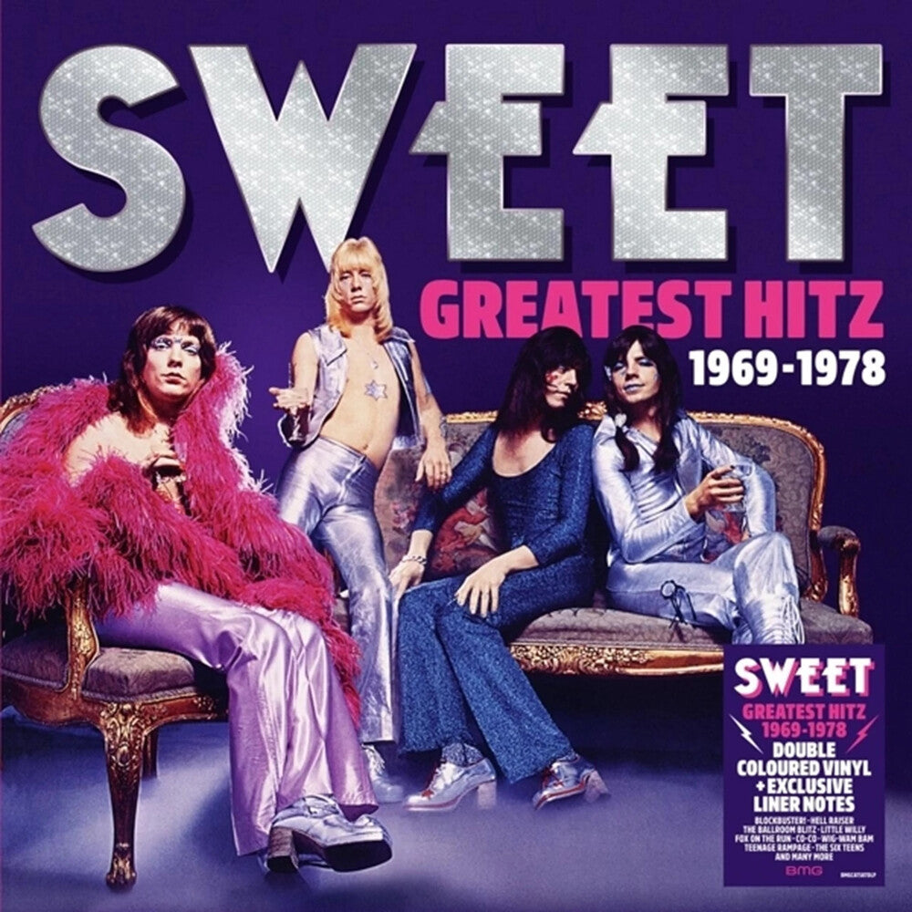 the album cover for The Sweet - Greatest Hitz: The Best Of Sweet 1969-1978 (Uk)