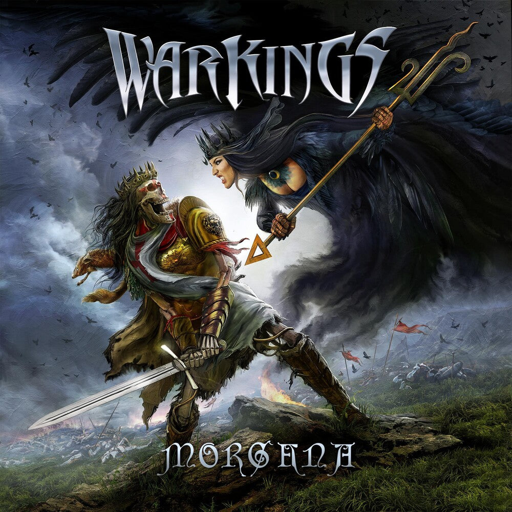 the album cover for WarKings - Morgana