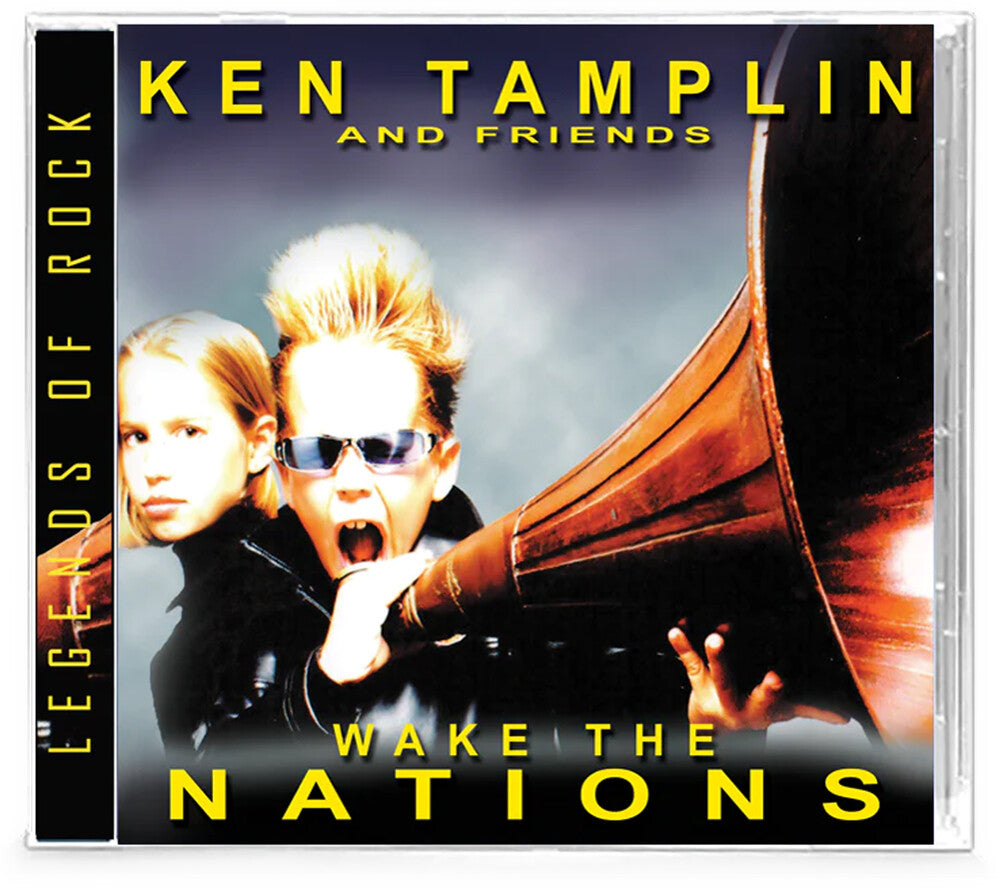 the album cover for Ken Tamplin - Wake The Nations