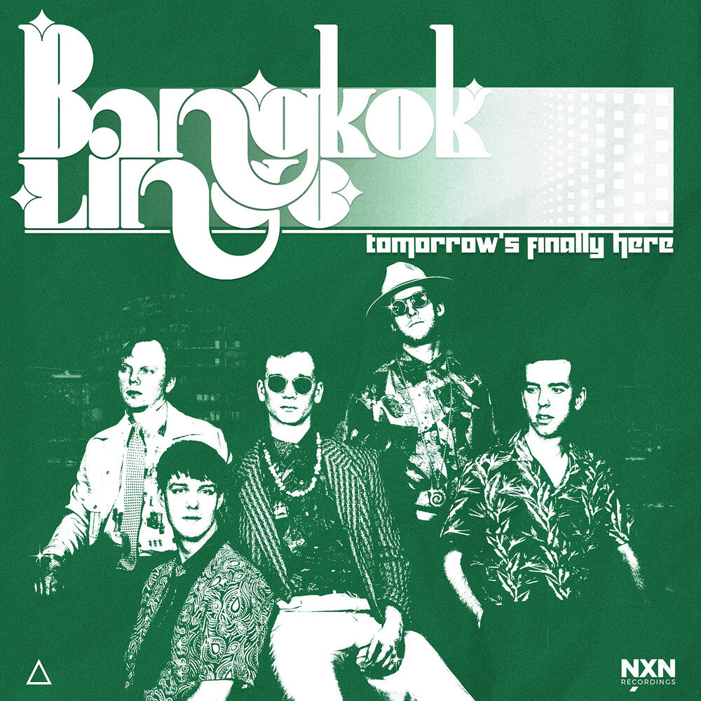 the album cover for Haland / Lyder Overas Roed / Bangkok Lingo - Tomorrow's Finally Here