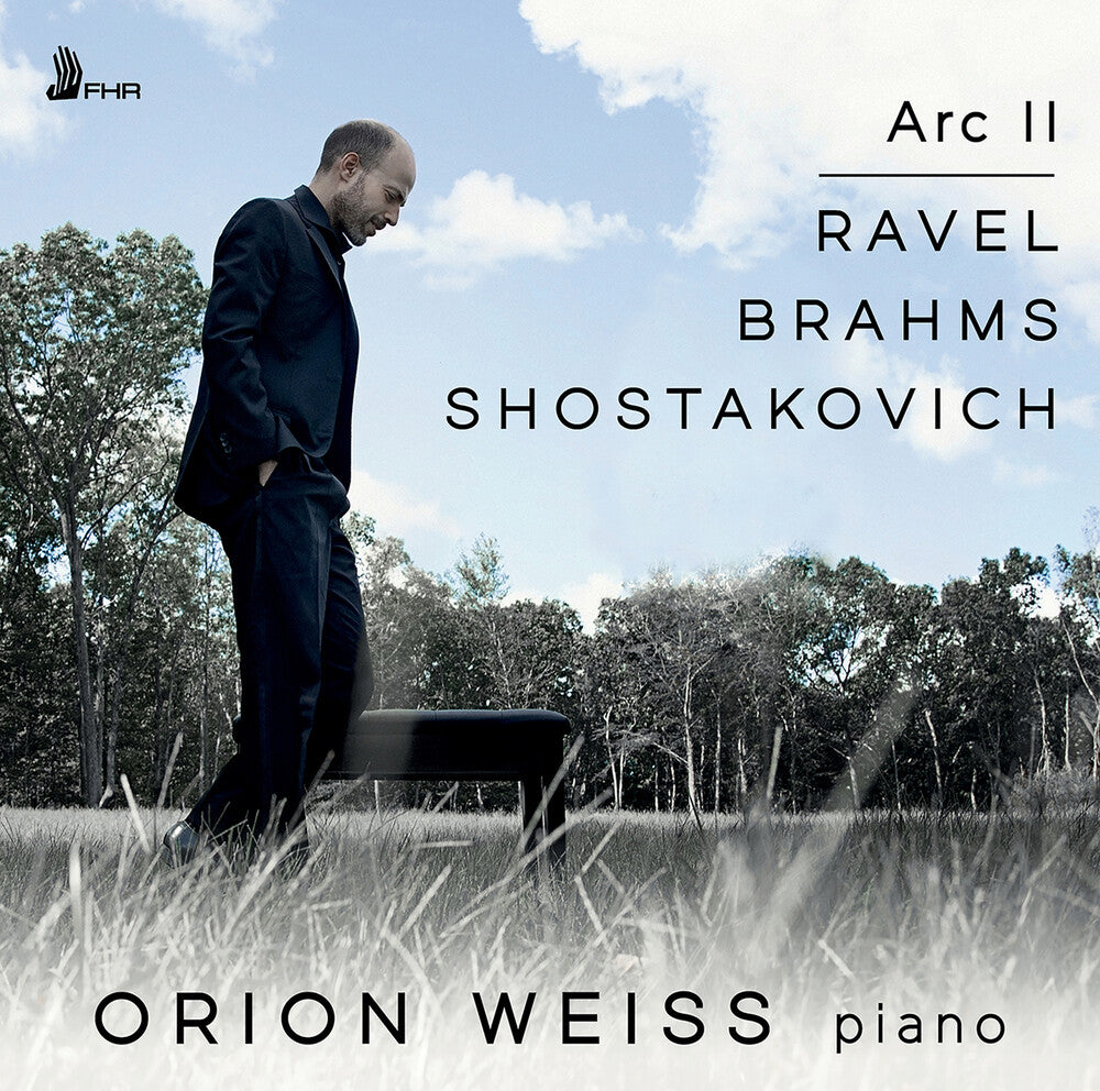 the album cover for Brahms / Ravel / Shostakovich - Arc Ii