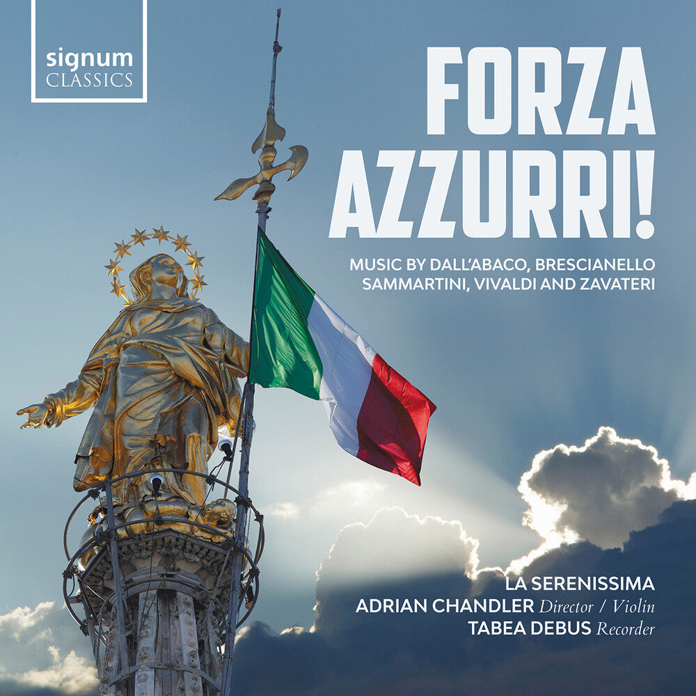 the album cover for Brescianello / Sammartini / Vivaldi - Forza azzurri