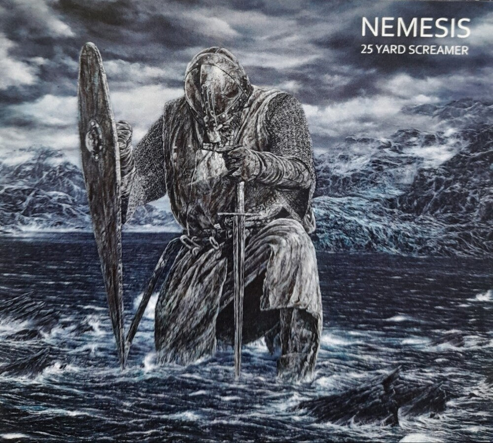 the album cover for 25 Yard Screamer - Nemesis (Uk)