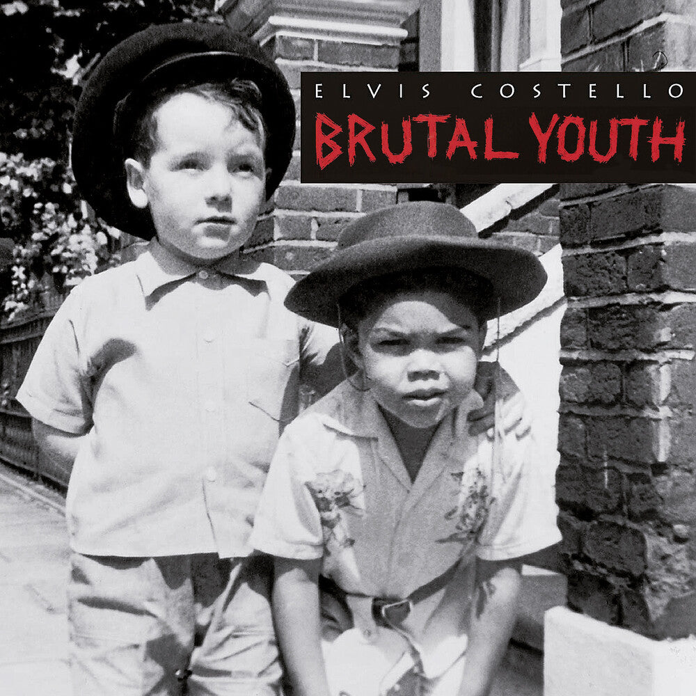 the album cover for Elvis Costello - Brutal Youth