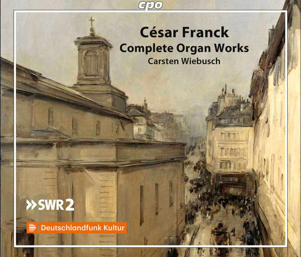 the album cover for Franck / Wiebusch - Complete Organ Works