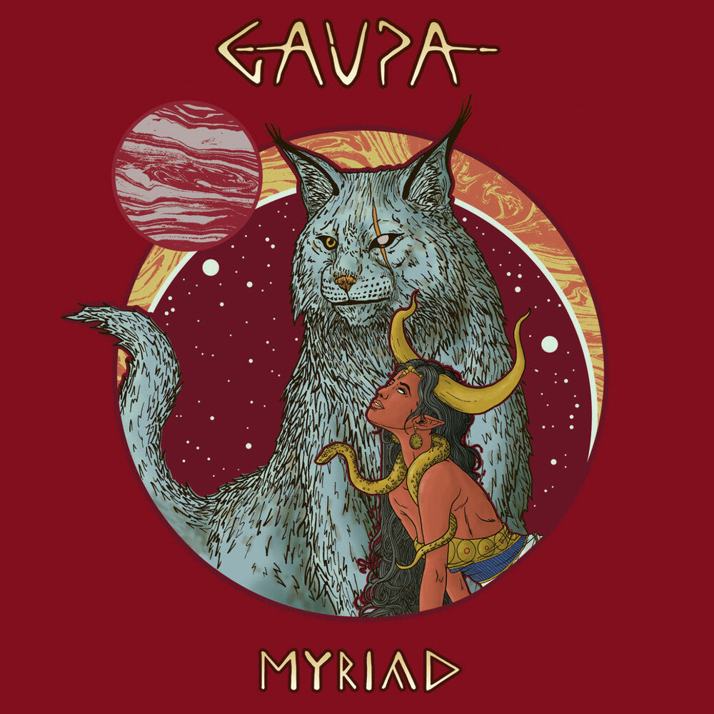 the album cover for Gaupa - Myriad (Mod)