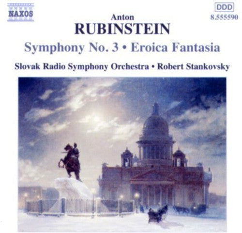 the album cover for Robert Stankovsky - Symphony 3 / Eroica Fantasia