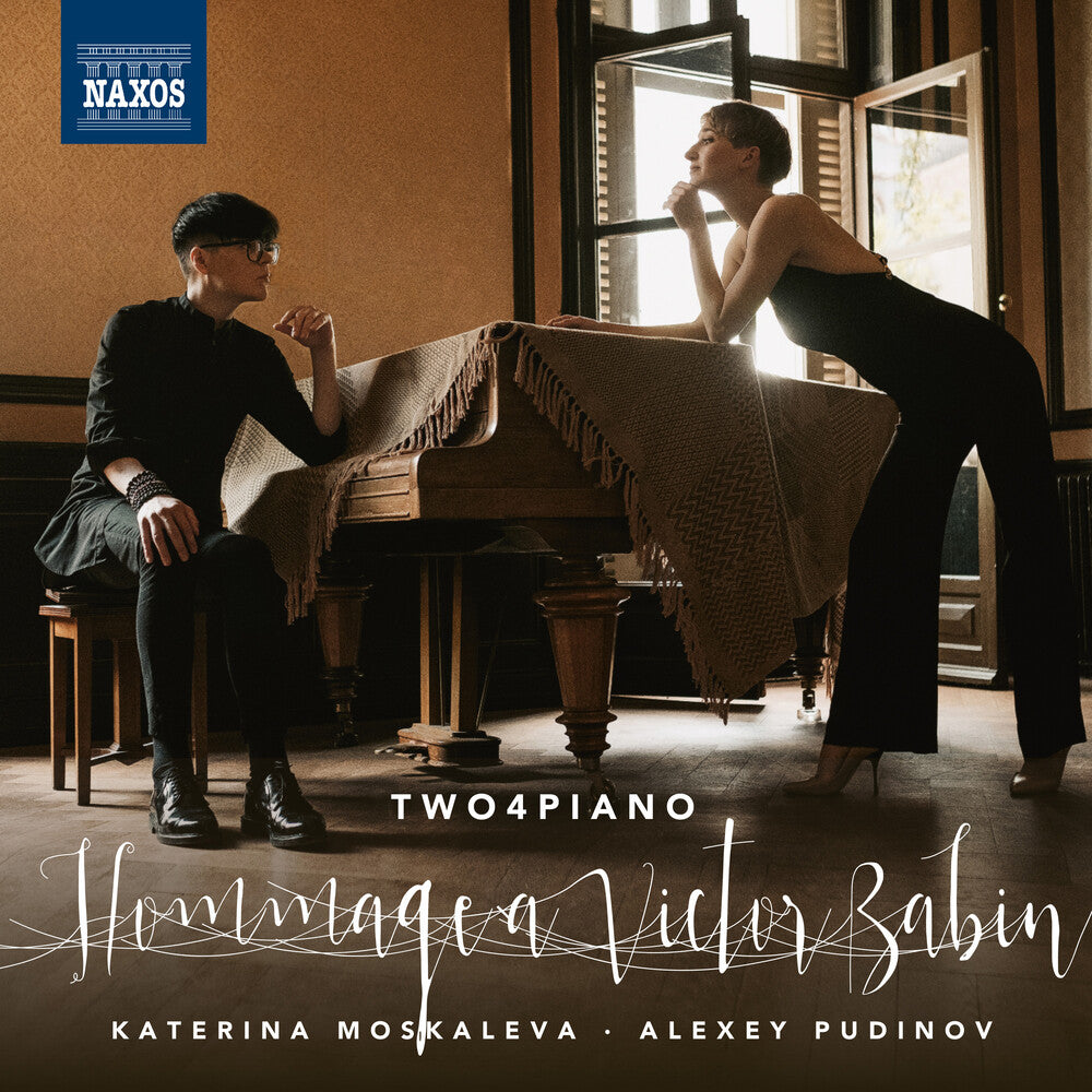 the album cover for Tchaikovsky / Moskaleva - Hommage a Victor Babin