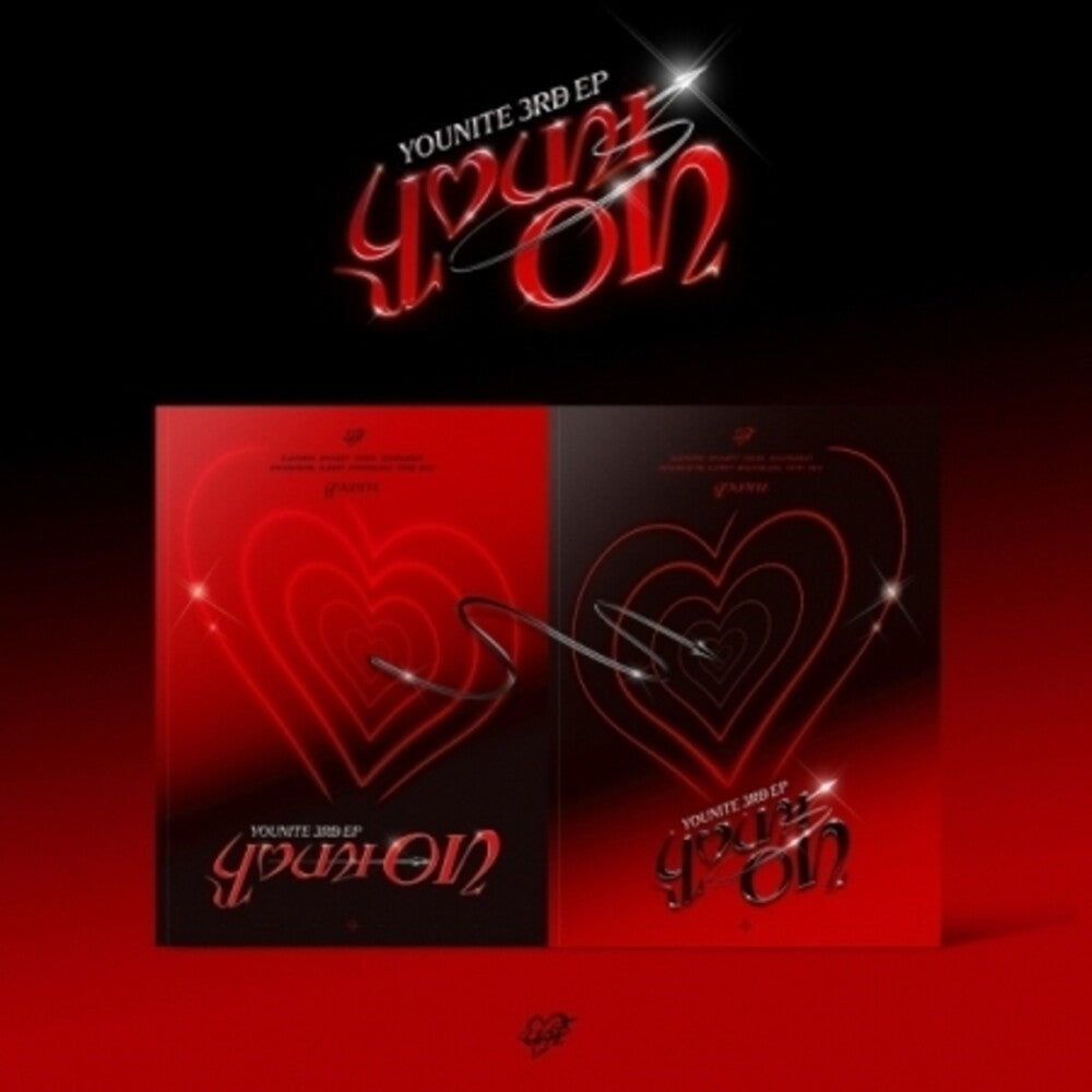 the album cover for Younite - Youni-On - Photo Book Version - Random Cover - incl. 80pg Photo Book, Youni-Map, From Cupid Postcard, Cupid Card + Photo Card