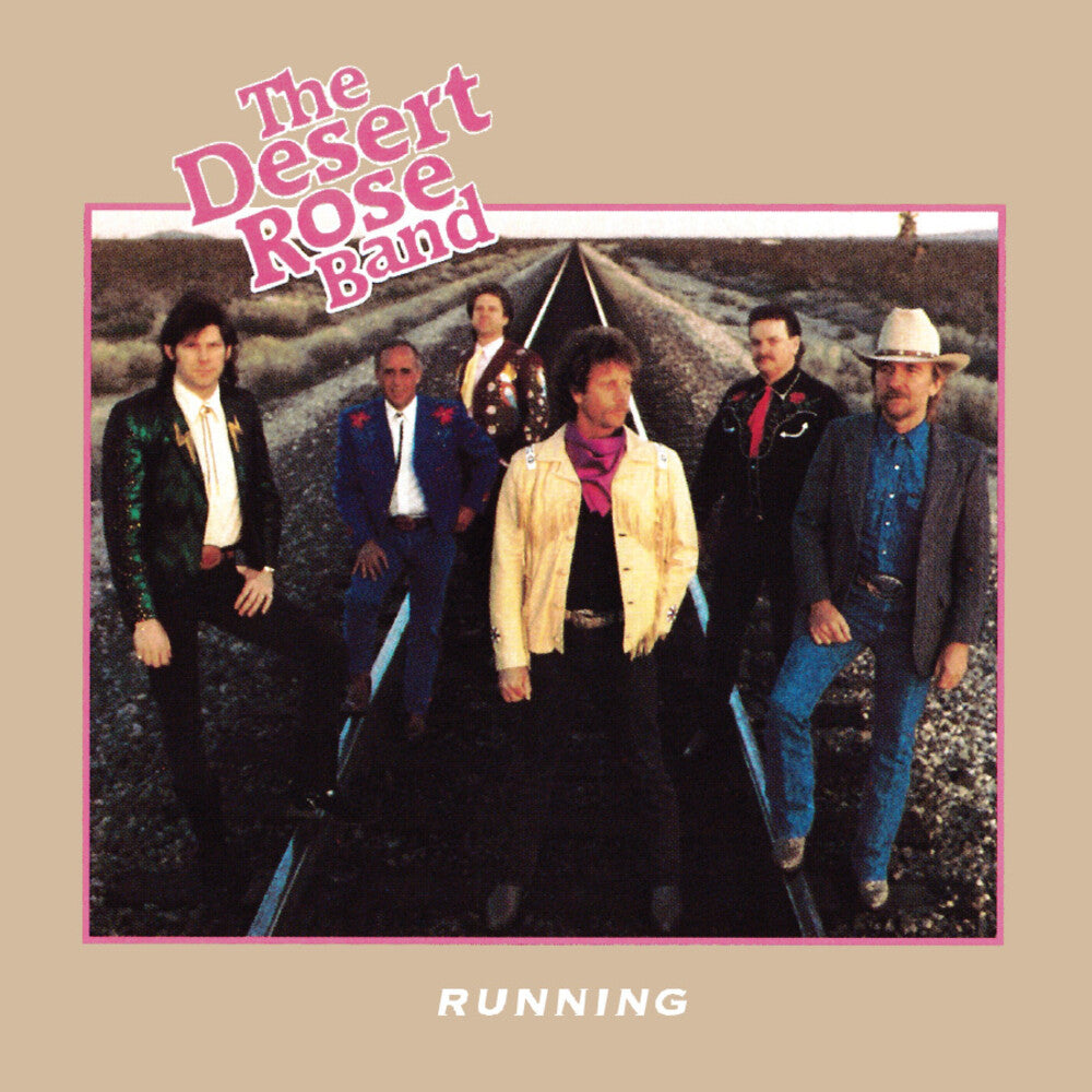 the album cover for The Desert Rose Band - Running