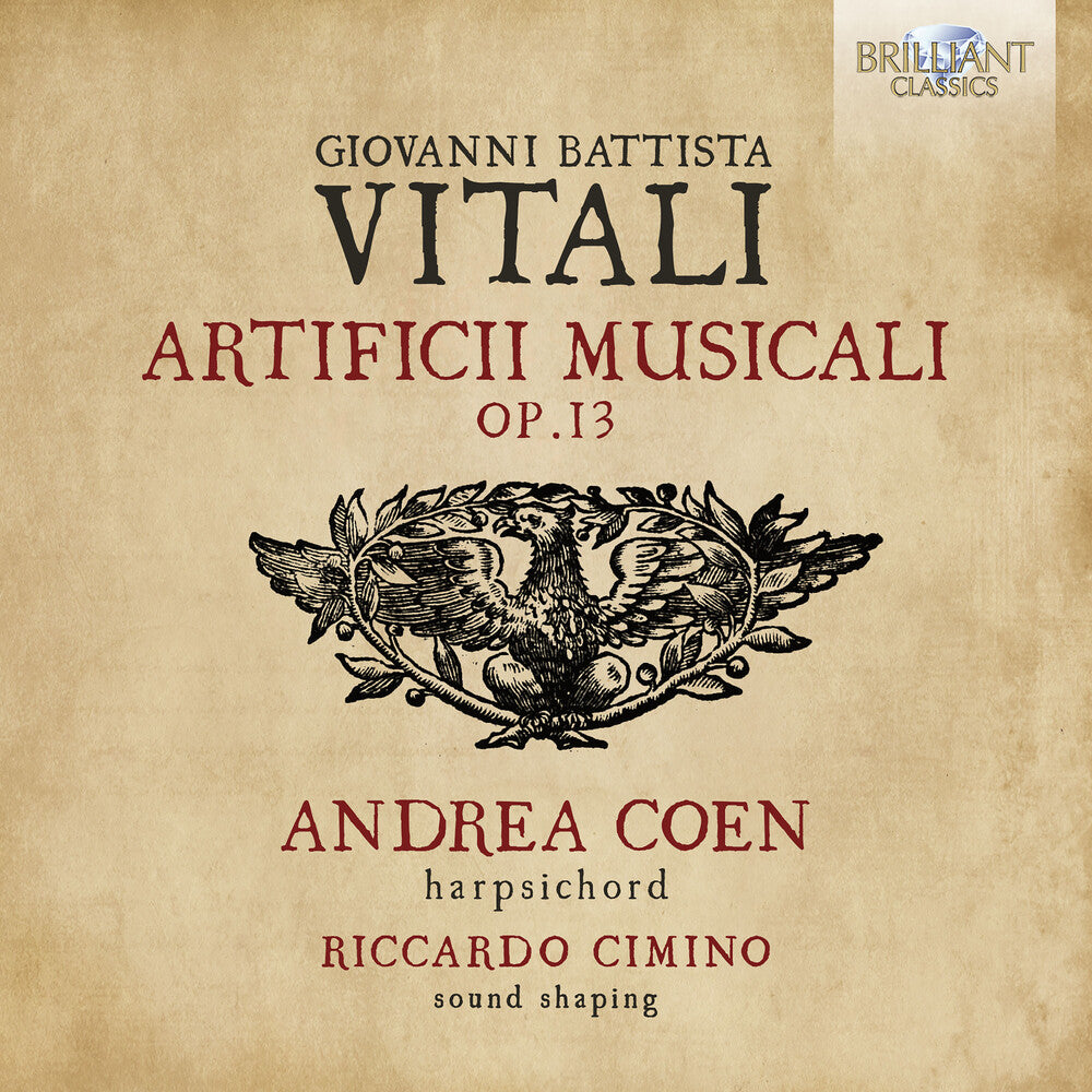 the album cover for Vitali / Coen - Artificii Musicali Op.13