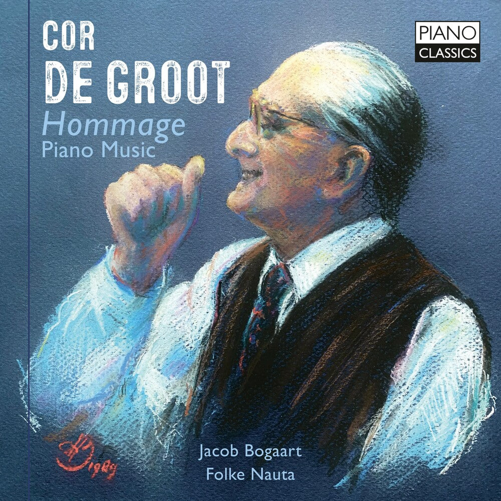 the album cover for Groot / Nauta / Bogaart - Hommage Piano Music