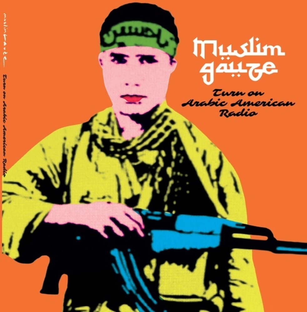 the album cover for Muslimgauze - Turn On Arabic American Radio