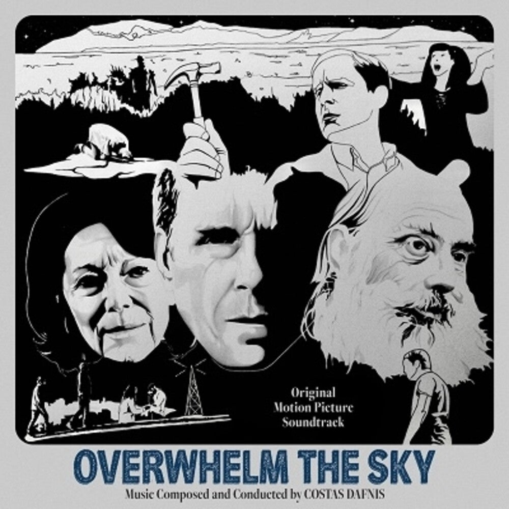 the album cover for Costas Dafnis (Ita) - Overwhelm The Sky (Ita)