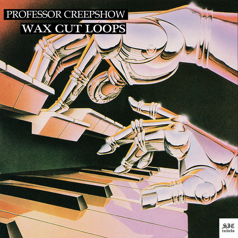 the album cover for Professor Creepshow - Wax Cut Loops