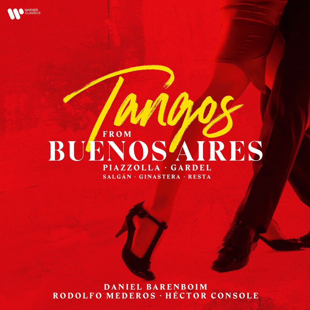 the album cover for Daniel Baremboim & Friends - Tangos From Buenos Aires (Port)