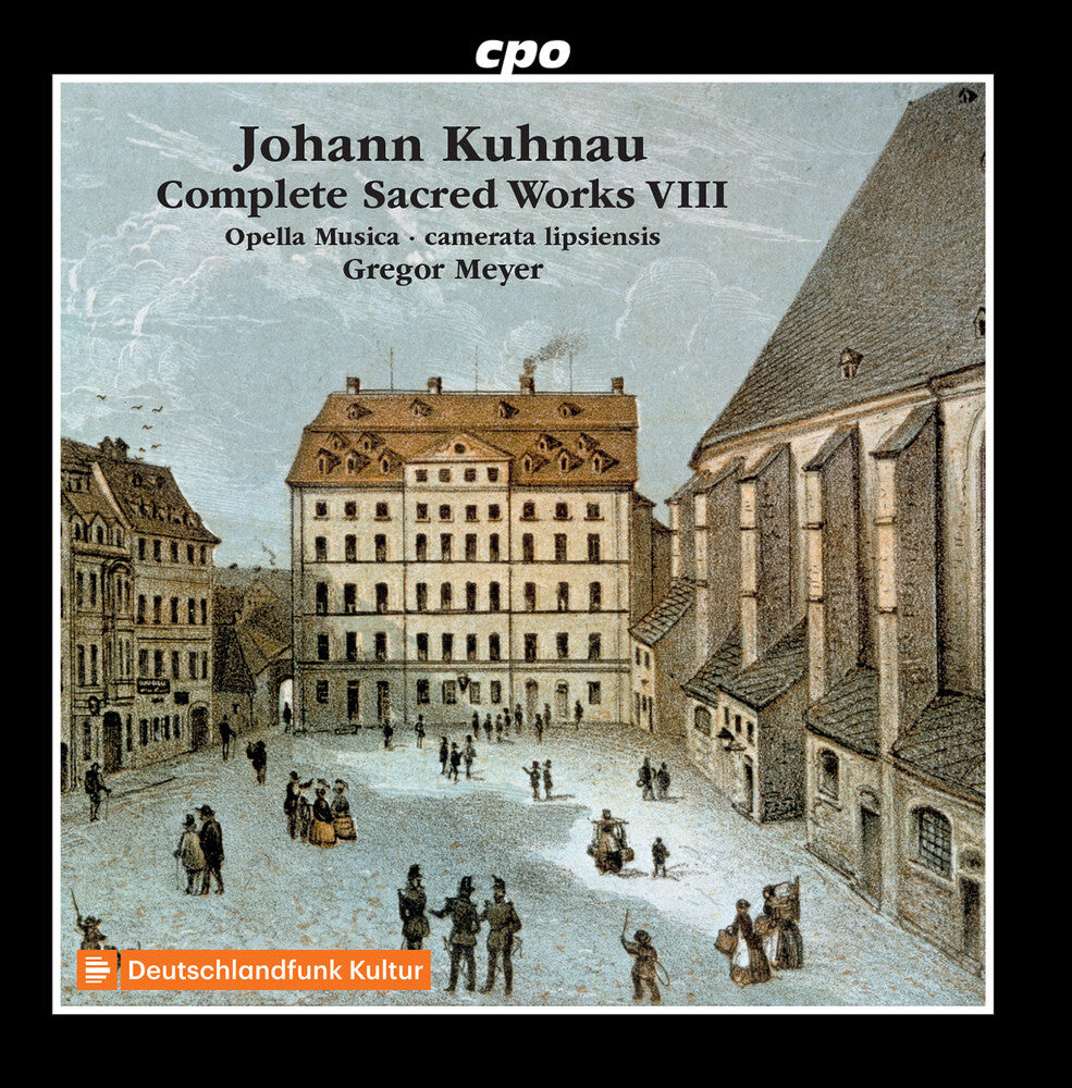 the album cover for Kuhnau / Schicketanz / Taubert - V8: Complete Sacred Works