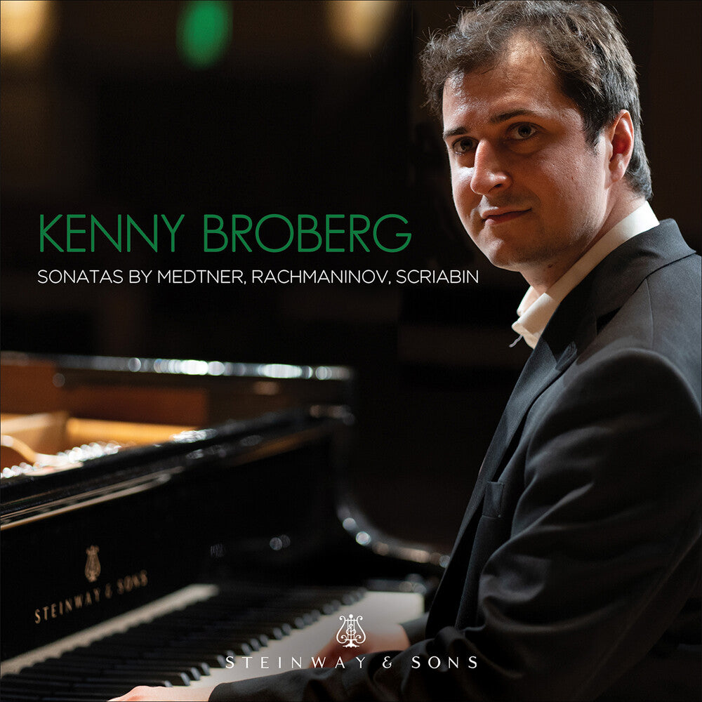 the album cover for Scriabin / Broberg - Sonatas