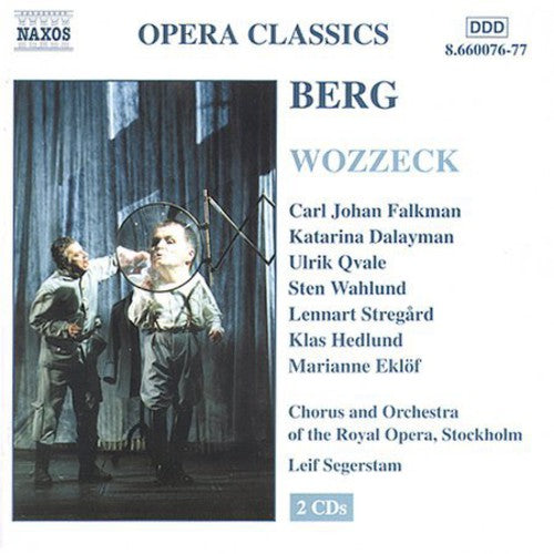 the album cover for Leif Segerstam - Wozzeck